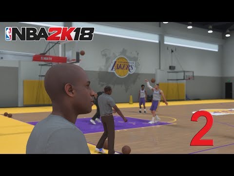 Видео: NBA 2K18 Прохождение Карьеры Игрока # 2 (Просмотр В Лейкерс)