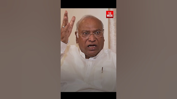 Why PM Modi didn't visit Manipur, asks Kharge | THE WEEK