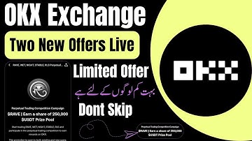 OKX New Campaign | Okx New Campaign Today | New Offer Today | Okx Offer | Okx | New Offer | Offer
