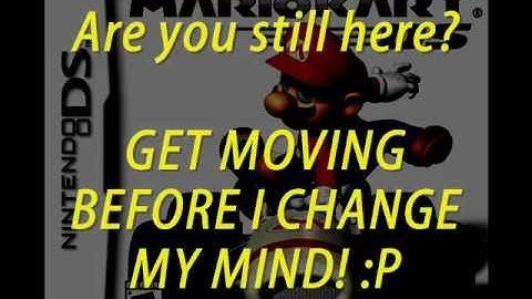 Mario Kart DS Code UPDATE!!!