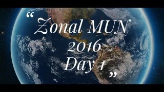 Official Zone 1 MUN 2016 Opening Ceremony