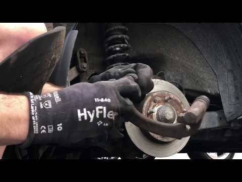 volvo-v40-rear-brake,-hub,-dust-shield-replacement