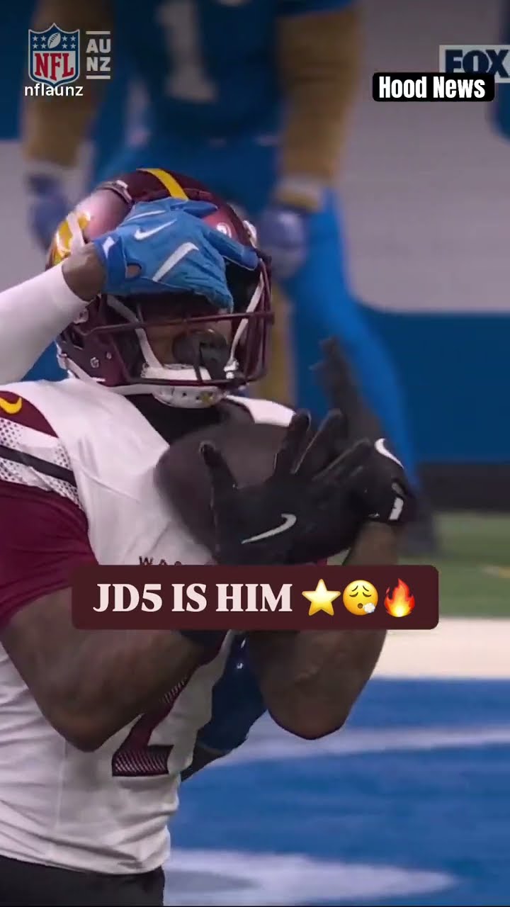 He couldn’t see #hoodnews #jaydendaniels #NFL #football #sports #viralvideo #omg #how #wow #team #us