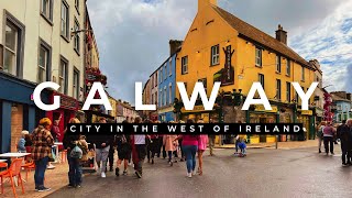 Galway, Ireland Walking Tour 4K