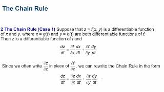 Calculus 3 - Section 14.5: The Chain Rule - Part 1