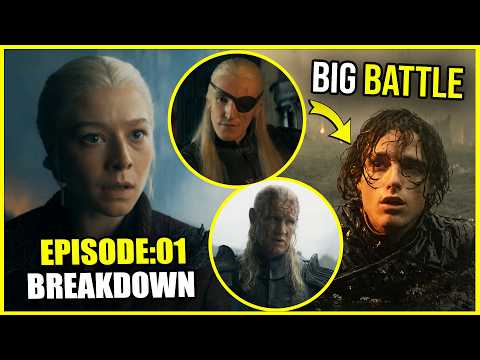 HOUSE OF THE DRAGON Season 3 Episode 1 Breakdown - In Hindi | Ending Explained + Easter Eggs