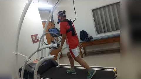 VO2 MAX test by using Bruce protocol