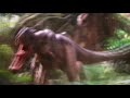 Universal Studios journey. Action: King Kong vs.T-Rex.