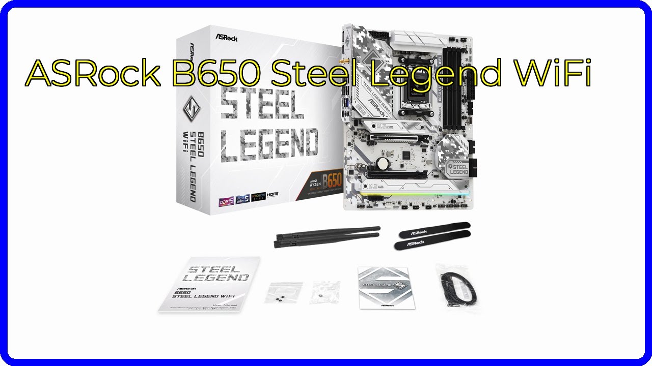 REVIEW (2024): ASRock B650 Steel Legend WiFi. ESSENTIAL