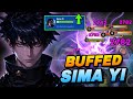 BUFF SIMA YI IS BROKEN IN JUNGLE AND CAN EAISLY BURST ENEMIES WITH THIS OP BUILD! | HONOR OF KINGS