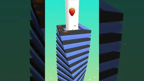 🍓Stack Balls🍓 New Update!! Max Level Gameplay Walkthrough Android, ios #shorts #voodoo #stackballs