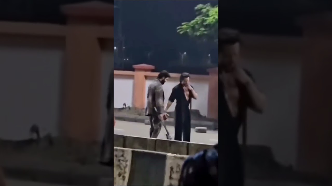 Тайгер Шрофф замечен на съемках в 