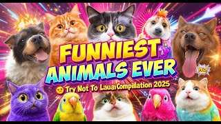 Funniest Animals Ever! 😹🐶 Try Not To Laugh Compilation 2025