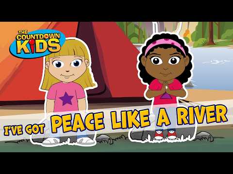 I've Got Peace Like A River - The Countdown Kids | Kids Songs & Nursery Rhymes | Lyrics Video