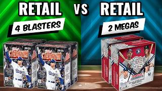 🚨SURPRISINGLY GOOD FORMAT!🚨 2025 TOPPS STADIUM CLUB BLASTER BOXES VS 2026 TOPPS SERIES 1 MEGA BOXES Wealth
