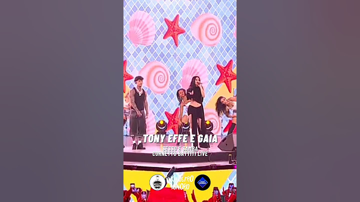 Tony Effe e Gaia - Sesso e Samba (Battiti Live 2024)