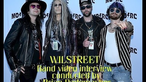 WILDSTREET Eric Jayk and full band interview conducted by Brian Rademacher / RockEyez 2025