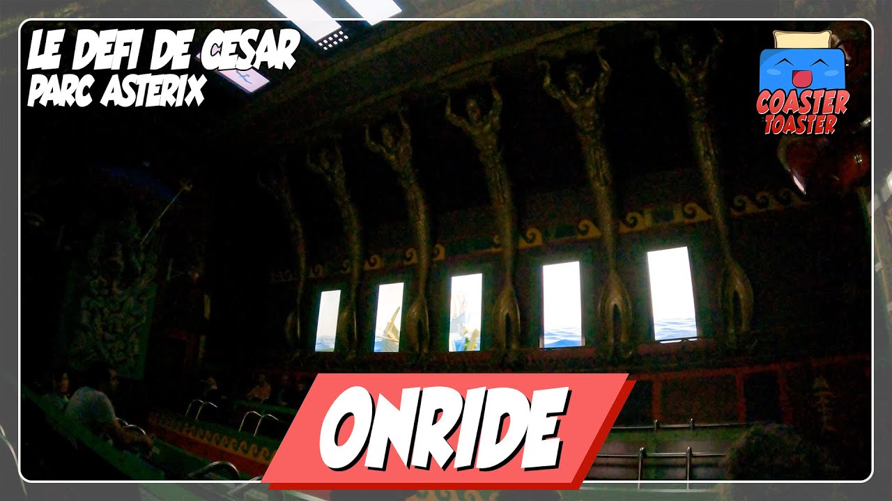 Le Défi de César - Parc Astérix - Mack Rides Mad House | POV