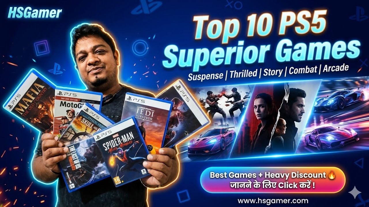 Top 10 PS5 Best Games 2026 🔥 Suspense, Story, Combat & Arcade | Best PS5 Games List