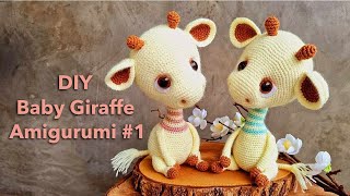 Amigurumi Baby Giraffe for Beginners - Step by Step Part1