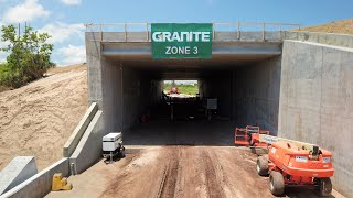 Brightline Construction: Cocoa Tunnel Progress - May 2021