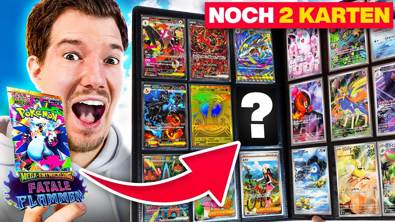 Ich habe 24H um das Pokémon Karten Set zu vervollständigen!