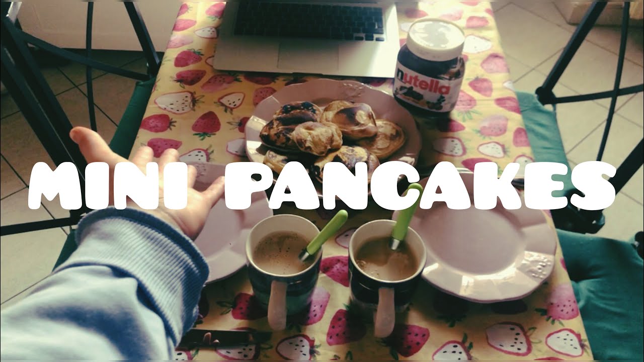 MADE MINI PANCAKES FOR BREAKFAST YouTube