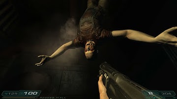 Doom 3 Playthrough [4K] - Part 11: Monorail Skybridge/Recycling 2