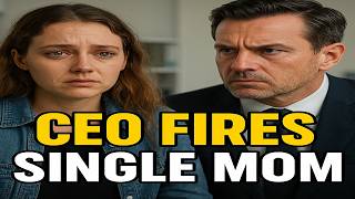 Can a Single Mom REALLY Survive After Being Fired by Her CEO?