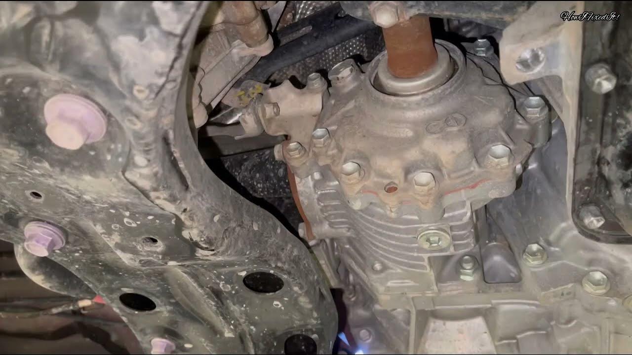 2021 Toyota Rav4 Transfer Case Fluid Exchange Drain & Fill Procedure