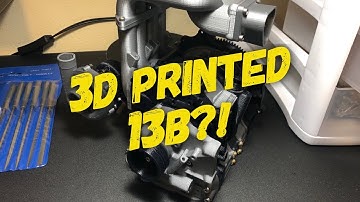 3D Printed ROTARY ENGINE!