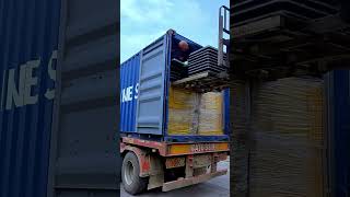 Cast iron manhole covers are being shipped to India... #construction #factory #architecture#building