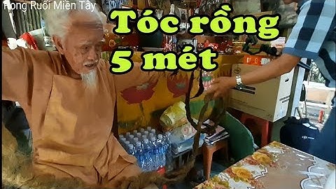 Kỳ lạ: ông lão có mái tóc rồng dài 5 mét đanh trong một đêm gần 60 năm không gội mà vẫn sạch sẽ