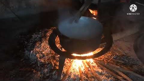 Nấu cơn bằng Bếp củi, Thấp thoáng bên ánh lửa hồng trở lại tuổi thơ # lưu văn công