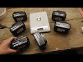 Makita Battery Tests | Run Time, Charge Time, Weights etc...