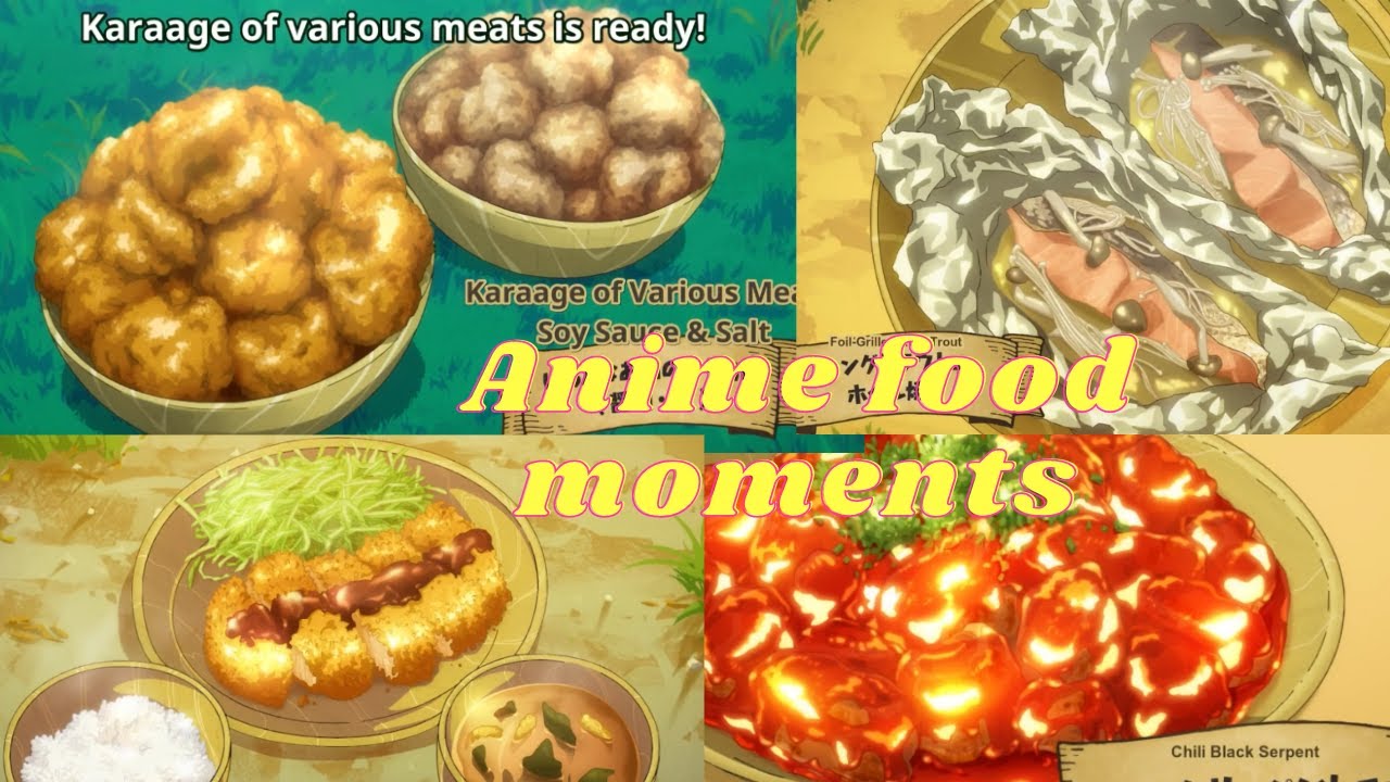Tondemo Skill de Isekai Hourou Meshi eating moments/compilations 