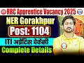 RRC NER Railway Apprentice Vacancy 2025 🛤️
