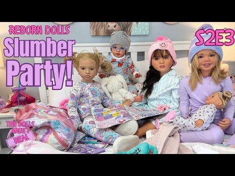 All Day with My Reborn Dolls! Classrooms, Chaos and Sleepover Magic 🪄 S2E3 #rebornroleplay 