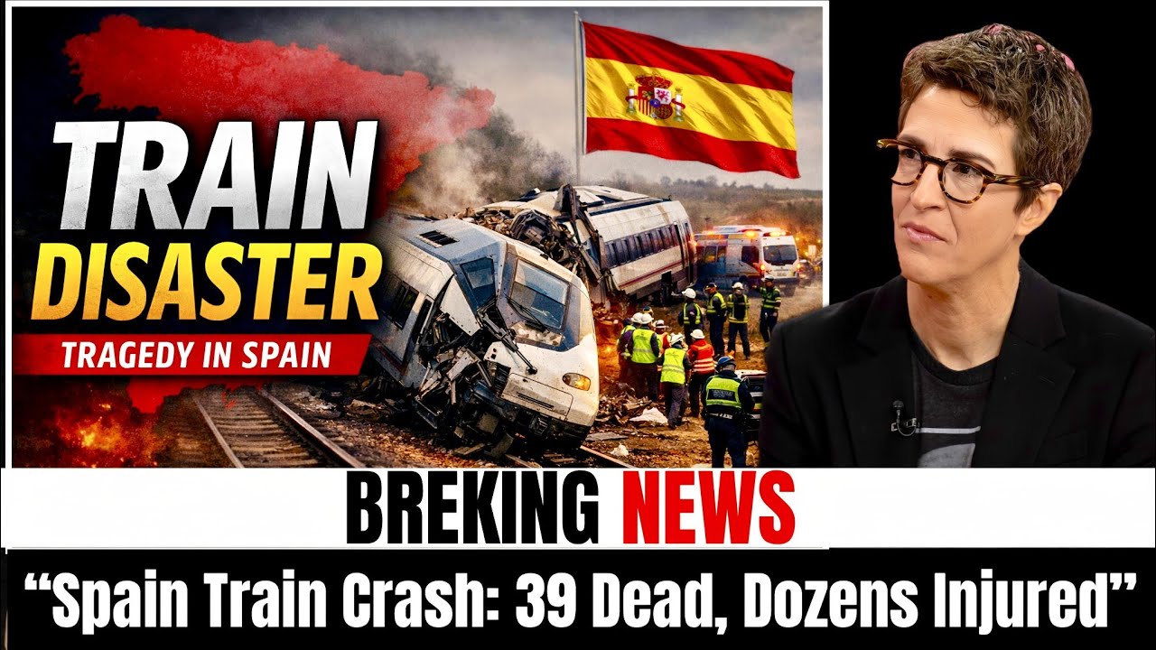 BREAKING NEWS: Spain Train Crash: 39 Dead, Dozens Injured in High-Speed Collision