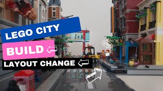 LEGO City Build | UPDATE | Layout Change!