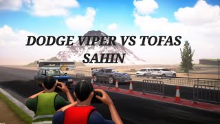 DODGE VIPER VS TOFAS SAHIN DRAG RACE / CAR FOR SALE SAMULATOR screenshot 5