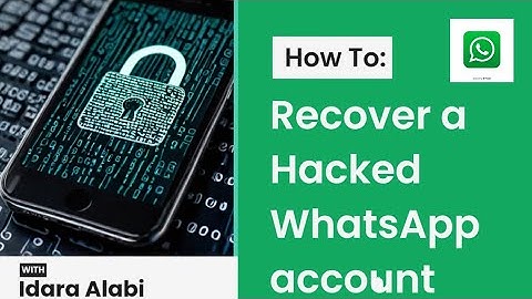 How to recover a Hacked WhatsApp account (2024)