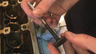 Removing Valves 1.8T Volkswagen Audi Aeb Head