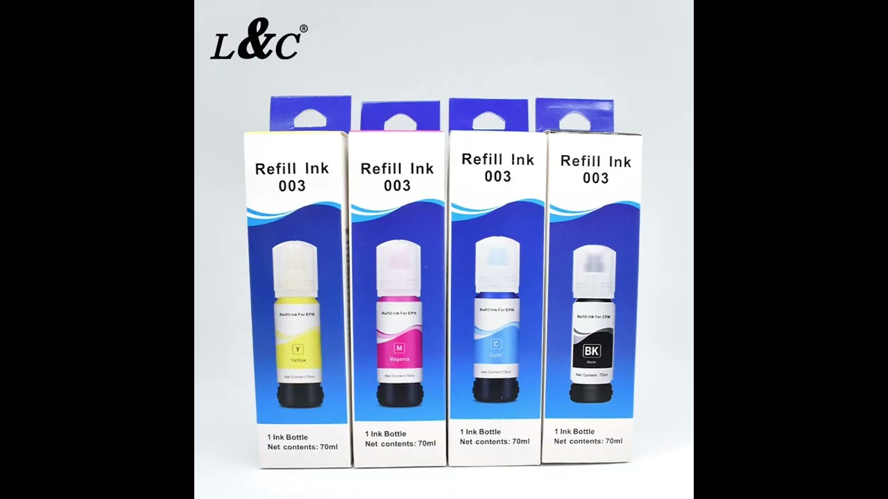 Wholesales EP003 001 002 003 004 Color Dye Ink Refill Ink Compatible For Epson Printer L3118