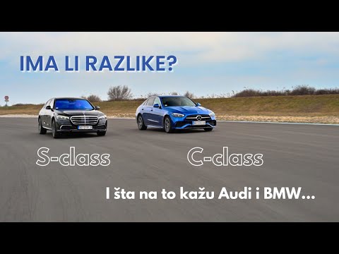 Da li je C-klasa bolja od S-klase? I šta na to kažu Audi i BMW?