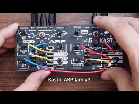 Bastl Kastle Arp #3 (with Kastle Synth)
