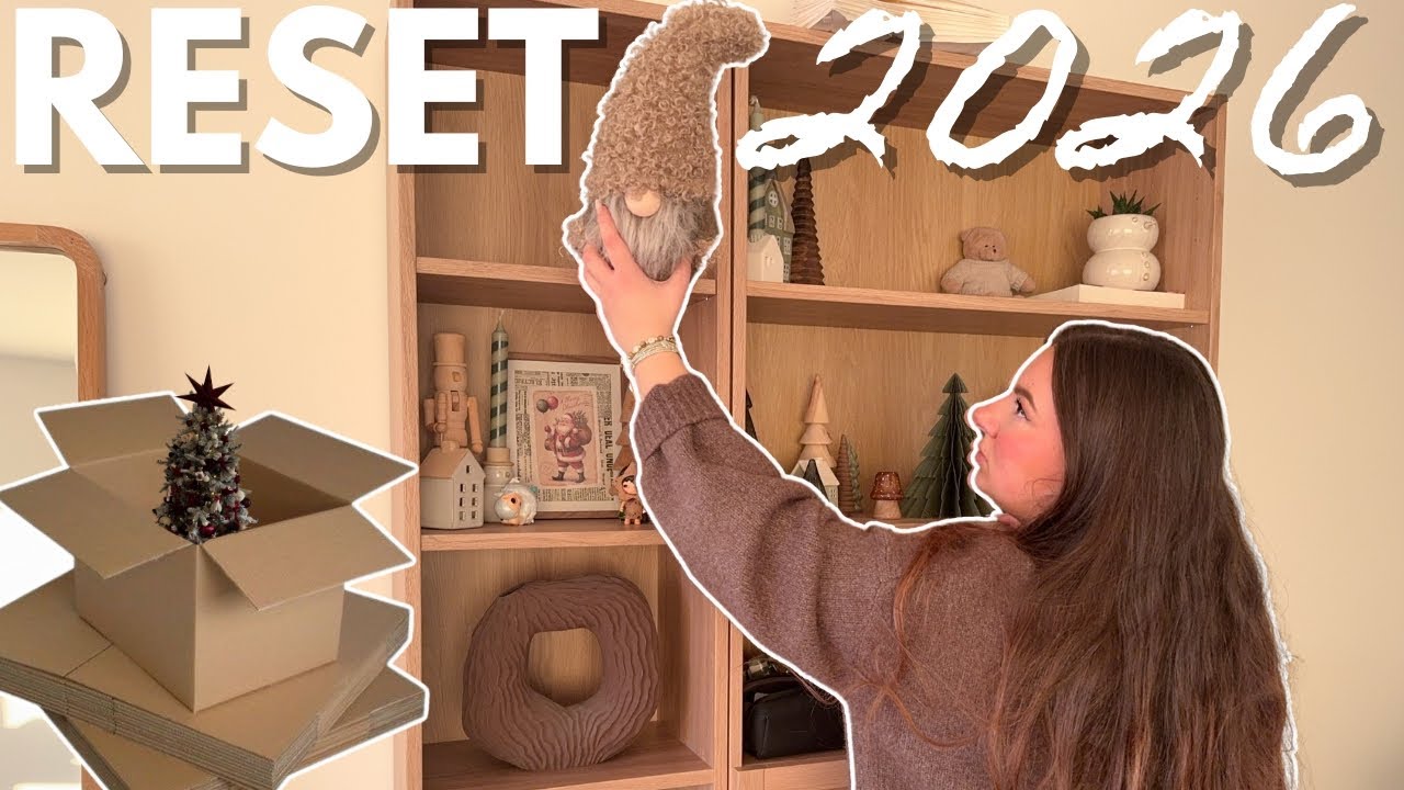 RESET DÉCO DE L'APPART : 2026 on range et on change tout (+ haul course)