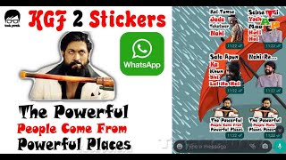 KGF 2 STICKERS APP FOR WHATSAPP - TECHPURUSH screenshot 5