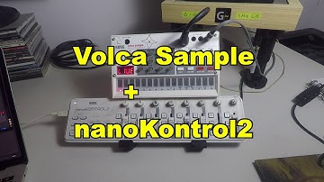 Volca Sample + nanoKontrol 2