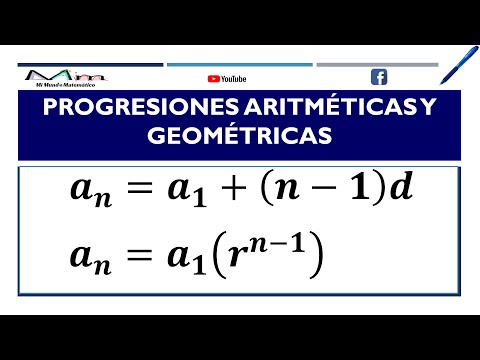 Video: ¿Cuáles son las fórmulas para sucesiones aritméticas y geométricas?